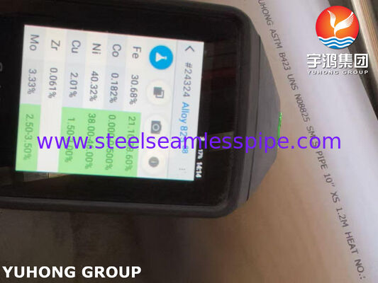 Ống liền mạch hợp kim niken ASTM B423 UNS N08825 cho ngành công nghiệp hóa dầu