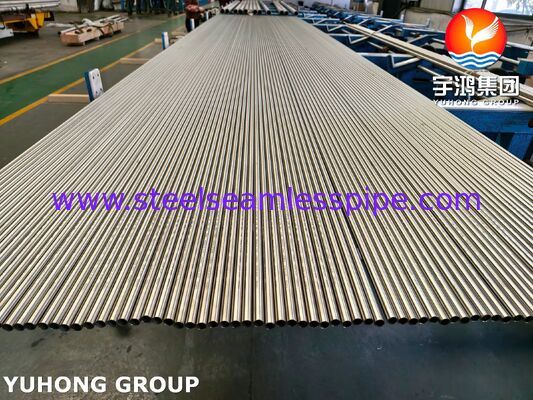 Ống hợp kim Niken ASTM B163 Incoloy 800H ủ dung dịch ống liền cho bộ trao đổi nhiệt