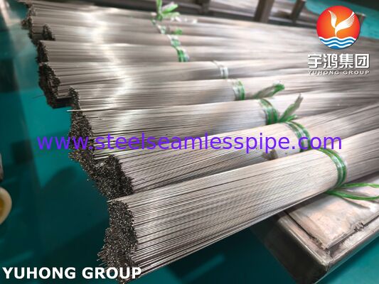 ASTM A269 SUS304 Medical Grade Capillary Tubes, Corrosion Resistant，Precise for Hypodermic Needles, Medical Devices