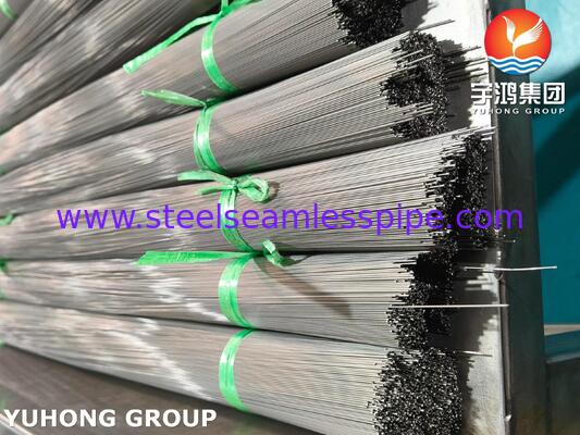 SUS304 ISO9626 Bụi ống thông thắt thép không gỉ hàn cho kim hạ da y tế