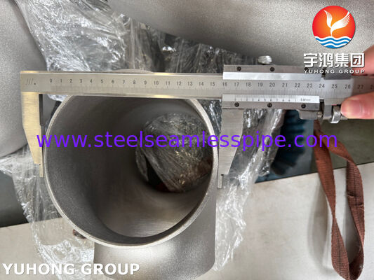 ASTM B366 WP20CB / Hợp kim 20 / UNS N08020 Phụ kiện thép hợp kim niken Tê đều hàn đối đầu