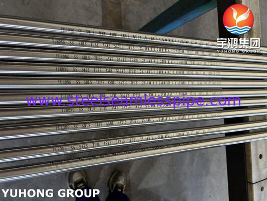 Rụng trao đổi nhiệt thép không gỉ không may ASME SA213 TP321 Rụng U Bend Bright Annealed