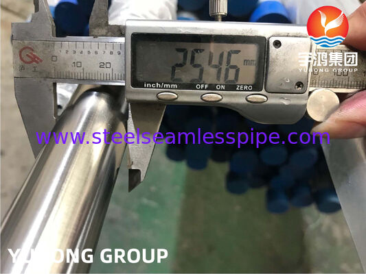Bụi vệ sinh thép không gỉ, ASME SA270 TP304 1.4301 Không may/đào và đánh bóng