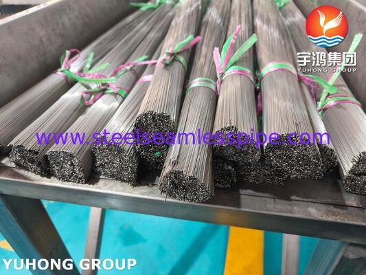 Ống mao hàn thép không gỉ chính xác cho sử dụng kim tiêm truyền y tế ISO9626 SUS304