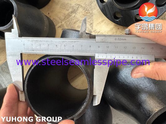 ASTM A234 WP11 CL2 Đồng hợp kim thép bằng Tee CrMo Đồng hợp kim thép Buttweld Pipe Fitting B16.9