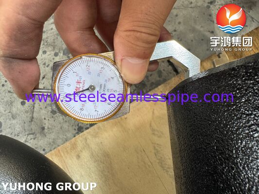 ASTM A234 WP11 CL2 Đồng hợp kim thép bằng Tee CrMo Đồng hợp kim thép Buttweld Pipe Fitting B16.9