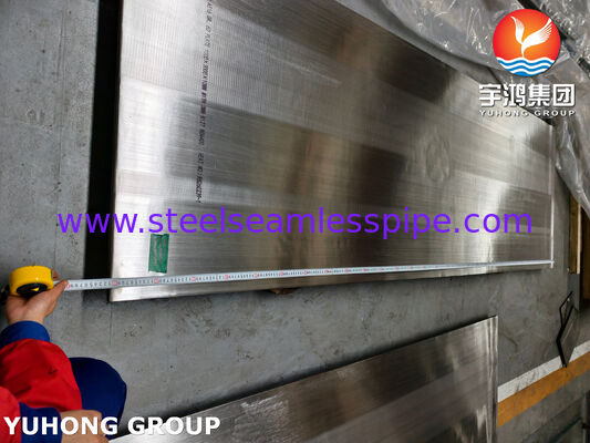 ASTM B127 Monel 400 + ASTM A516 Gr.60 Thép bọc tấm bùng nổ bọc bình áp suất