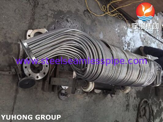 Thép không gỉ ống xoắn ốc vết ASME SA213 TP304/316L Bộ trao đổi nhiệt hiệu quả cao cho các ứng dụng Cryogenic & hóa học