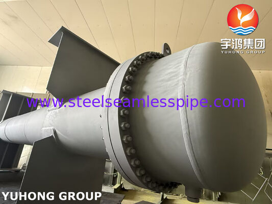 Bộ trao đổi nhiệt dạng ống cố định bằng thép không gỉ với ống ASME SA213 TP304/316L và ống ASME SA182 F304/316L cho các ứng dụng chống ăn mòn