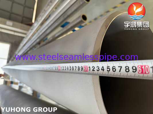 ASME SB725 UNS N04400 ống hàn thép hợp kim niken 400 Monel cho các dự án thủy sản dầu khí