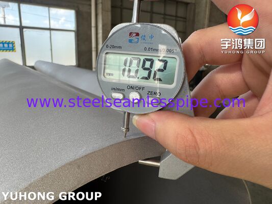ASME SB725 UNS N04400 ống hàn thép hợp kim niken 400 Monel cho các dự án thủy sản dầu khí
