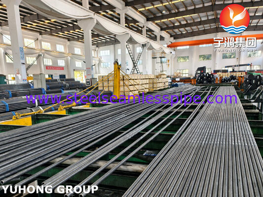 ASME SA179 ống trao đổi nhiệt thép carbon thấp kéo lạnh liền mạch ((mức độ dày tường tối thiểu)