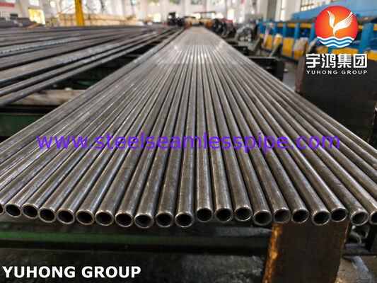 ASME SA179 ống trao đổi nhiệt thép carbon thấp kéo lạnh liền mạch ((mức độ dày tường tối thiểu)