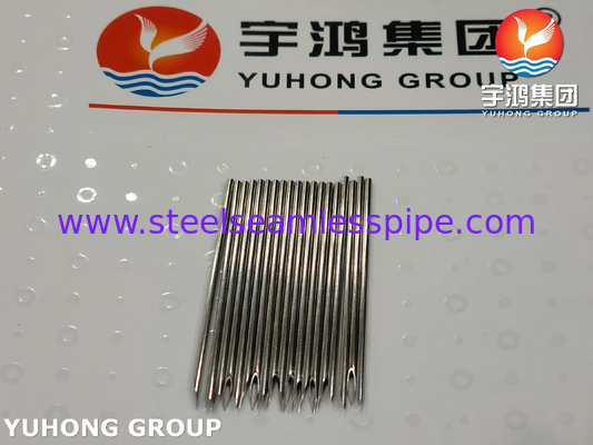 SS304 ống kim thú y bằng thép không gỉ cấp y tế để tiêm thuốc 16G