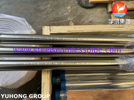 3A ASTM A270 TP304 Bụi vệ sinh không may bằng thép không gỉ loại thực phẩm cho chưng cất