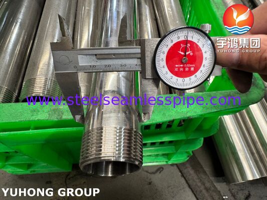 3A ASTM A270 TP304 Bụi vệ sinh không may bằng thép không gỉ loại thực phẩm cho chưng cất