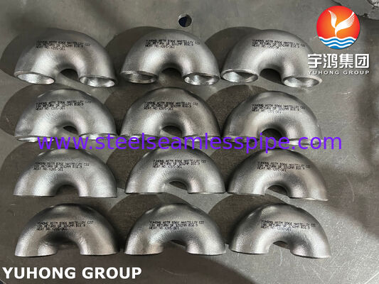 Phụ kiện đường ống ASTM B366 UNS N06022 / DIN 2.4602 / Hastelloy C22 Uốn cong 180 ° SR