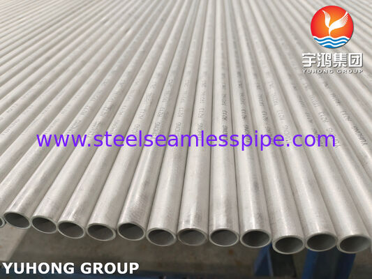 ASME SA213 TP316L ống liền mạch C≤0,035% Không có PWHT sau khi hàn chống ăn mòn giữa hạt cho bộ trao đổi nhiệt