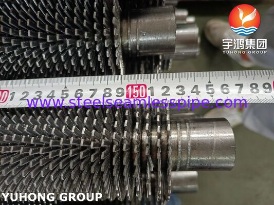 Vây thép carbon dạng ống có răng cưa ASTM A192 cho bộ trao đổi nhiệt
