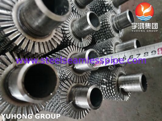 Vây thép carbon dạng ống có răng cưa ASTM A192 cho bộ trao đổi nhiệt