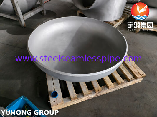 ASME SA403 / ASTM A403 WP304H Nắp cuối ASME B16.9 Phụ kiện ống mông bằng thép không gỉ