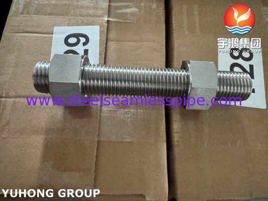 Bu lông lục giác, đai ốc, vòng đệm thép Duplex S32205 2205 theo tiêu chuẩn ISO4017