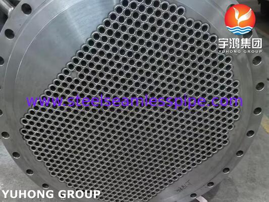 Bộ ống trao đổi nhiệt thép cacbon với vật liệu ASME SA179 và bảng ống ASME SA266 Gr.2 cho các ứng dụng tiêu chuẩn TEMA