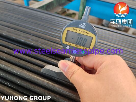 ASTM A333 lớp 1 ống có vây thấp cho máy trao đổi nhiệt vỏ và ống