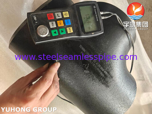 ASTM A860 WPHY 42 Thép Carbon Tee thẳng ASME B16.9 Thép Buttweld ống kết hợp