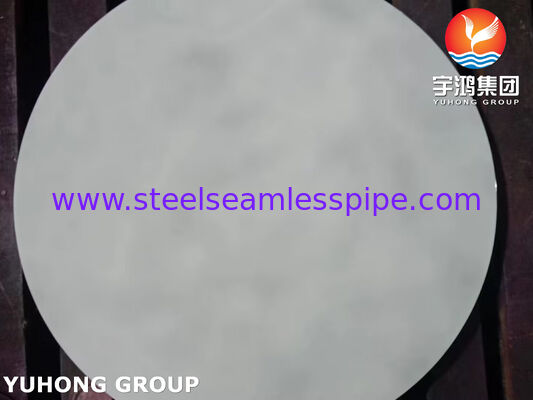 ASME SA240 304 Bảng ống thép không gỉ với lỗ khoan CNC chính xác cho lõi trao đổi nhiệt phù hợp với các tiêu chuẩn TEMA