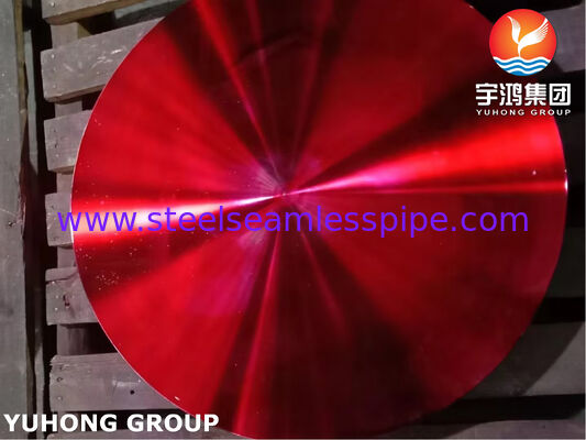 ASME SA240 304 Bảng ống thép không gỉ với lỗ khoan CNC chính xác cho lõi trao đổi nhiệt phù hợp với các tiêu chuẩn TEMA