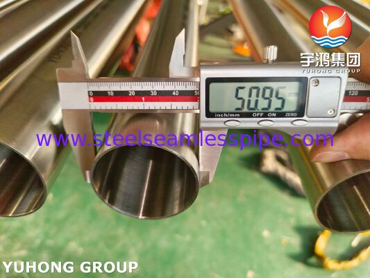 3A ASME SA270 TP304 Ống không may thép không gỉ vệ sinh cho ngành công nghiệp đường MP EP
