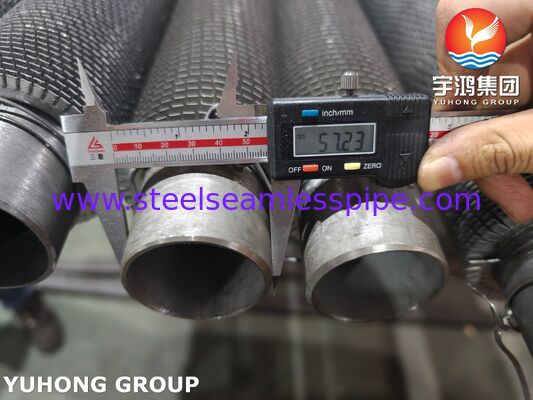 Ống vây răng cưa ASTM A213 TP304 | Ống trao đổi nhiệt hiệu suất cao bằng thép không gỉ