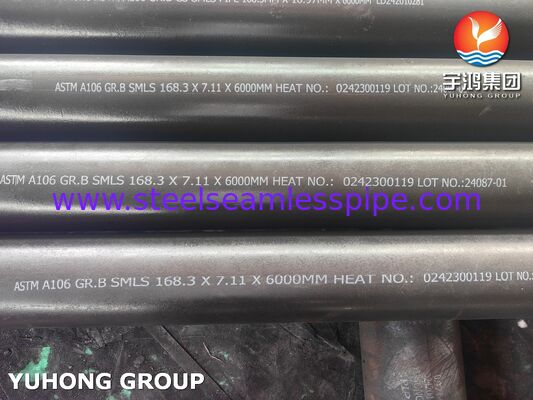 ASTM A106 GR.B Máy trao đổi nhiệt thép carbon ống liền mạch cho dầu và khí đốt