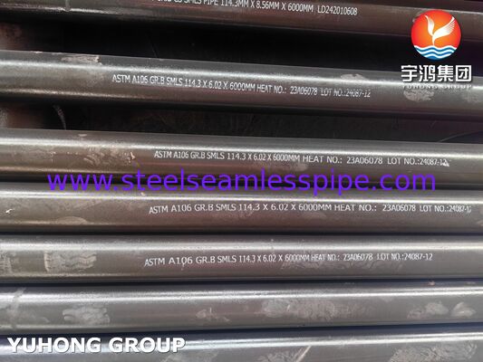 ASTM A106 GR.B Máy trao đổi nhiệt thép carbon ống liền mạch cho dầu và khí đốt