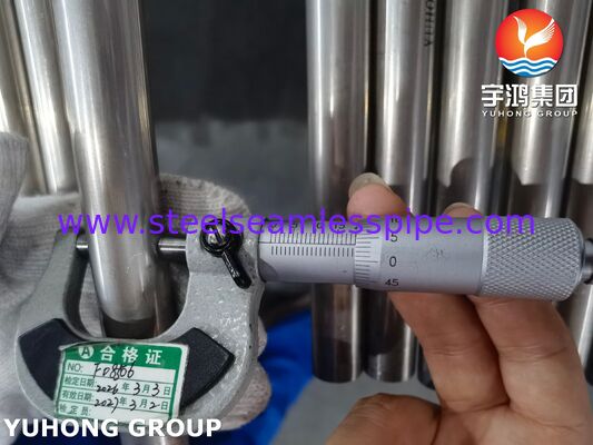 ASTM B111 ASME SB 111 SB 466 C71500 Ống đồng Niken / Ống liền mạch Niken đồng 70/30