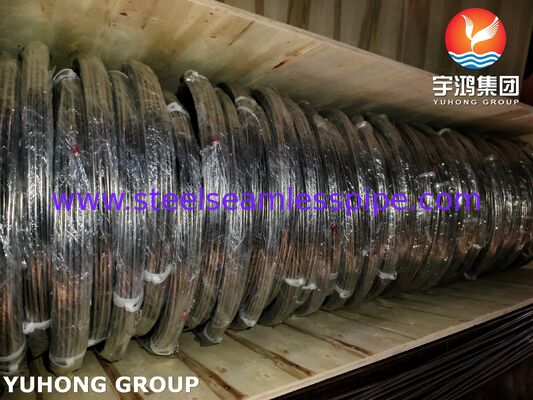 ASTM A269 TP316L ống cuộn bằng thép không gỉ nhựa sáng cho đường ống thủy lực