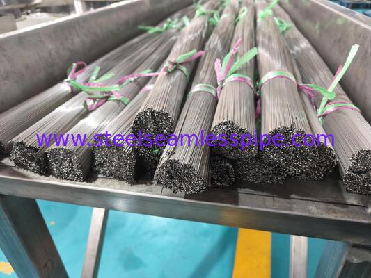 ISO9626 SUS304 SUS316L Bụi mạch máu hàn bằng thép không gỉ cho phụ kiện thiết bị y tế