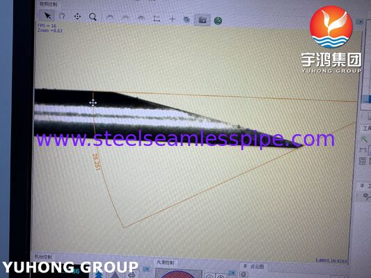 SUS304 26G Tiêu chuẩn y tế Stainless Steel Back Cut Needle Tube cho kim EMG ISO9626