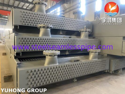 API 661 Chất làm mát không khí bằng ống nhôm A214 cho nhà máy lọc dầu và khí