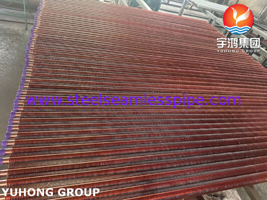 ASTM B111 C70600 Rụng có vây được xát ra cho máy trao đổi nhiệt biển
