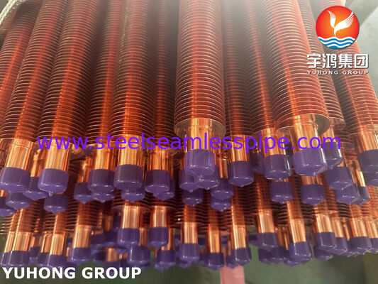 ASTM B111 C70600 Rụng có vây được xát ra cho máy trao đổi nhiệt biển