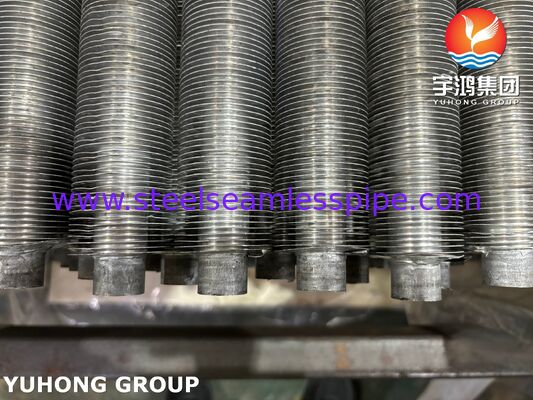 Các ống có vảy được xát ra cho máy ngưng tụ làm mát bằng không khí (ASTM A192 + nhôm 1060)