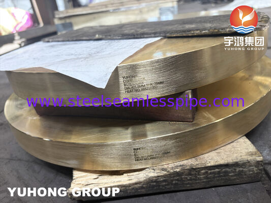 Đĩa đồng hợp kim đồng thau hải quân ASTM B171 C46400 cho các ứng dụng hàng hải & công nghiệp