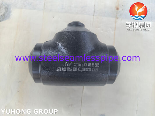 ASTM A420 WPL6 Thiết bị thép carbon nhiệt độ thấp LTC giảm Tee Buttweld