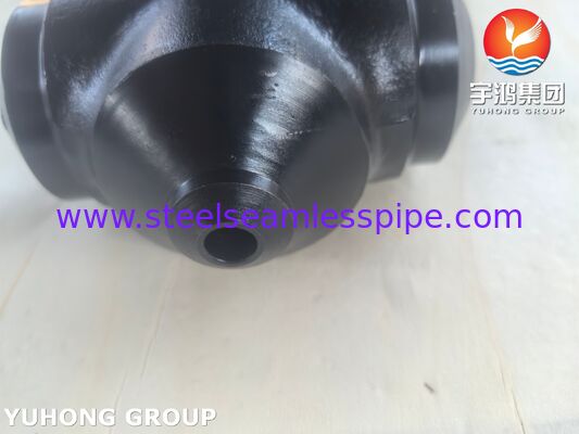 ASTM A420 WPL6 Thiết bị thép carbon nhiệt độ thấp LTC giảm Tee Buttweld