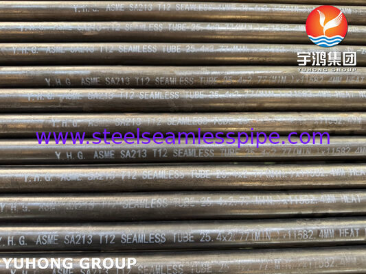 Ống nồi hơi ASME SA213 T12 | Nhà cung cấp ống nồi hơi thép hợp kim liền mạch