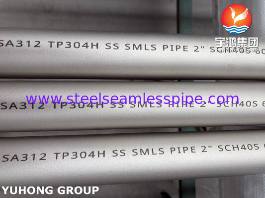 ASTM A312 TP304H 304L ống thép không gỉ liền mạch cho các ứng dụng hóa học và công nghiệp