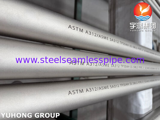 ASTM A312 TP304H 304L ống thép không gỉ liền mạch cho các ứng dụng hóa học và công nghiệp