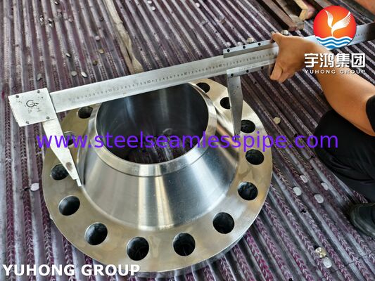 ASTM A182 F347 Phân lưng hàn / EN 1.4550 Phân lưng thép không gỉ WNRTJ